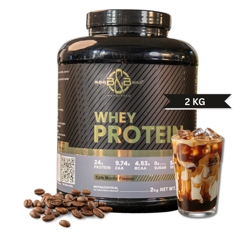 Blend & Build Premium Whey Protein - (Café Mocha) - Image 3